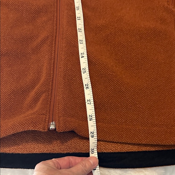 Mountain Hardwear Men's XL Tech Full Zip Jacket Burnt Orange - Picture 8 of 10
